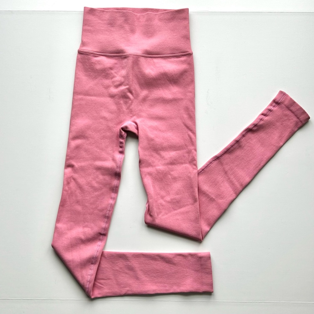 🍂NWOT Well Being/Being Well Pink Leggings. Size: XXS/XS